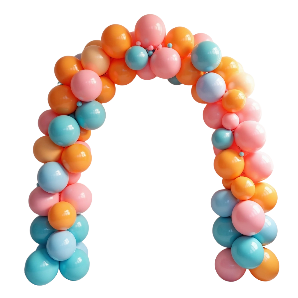 Colorful Balloon Arch